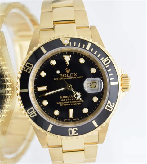 how much gold in a rolex submariner|Rolex gold submariner for sale.